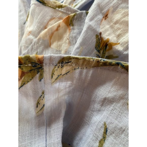 Sold Womens Vintage Blue Floral Promesa Wrap Dress Womens M - Picture 9 of 9